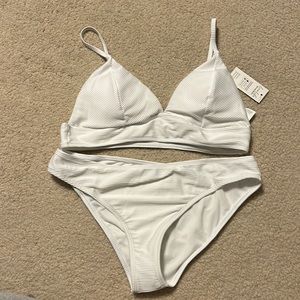 White Cupshe Swimsuit NWT